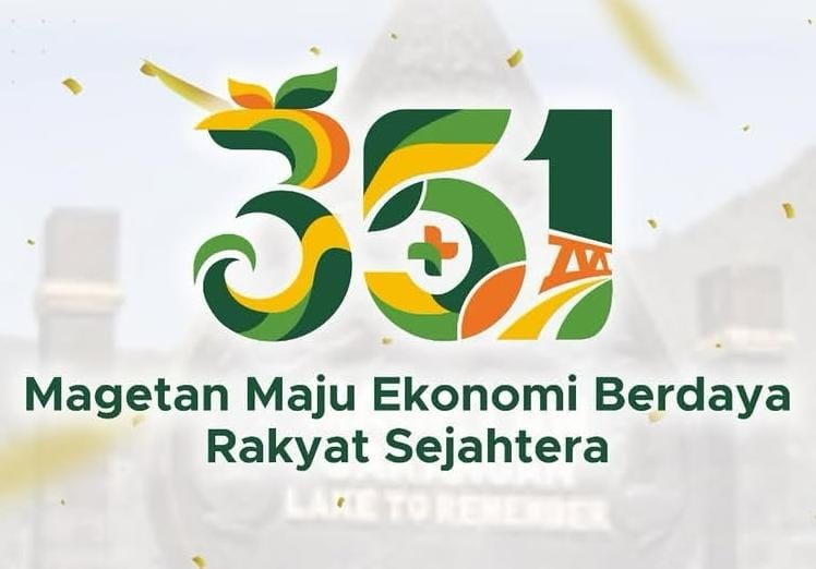 LOGO HARI JADI MAGETAN KE 351