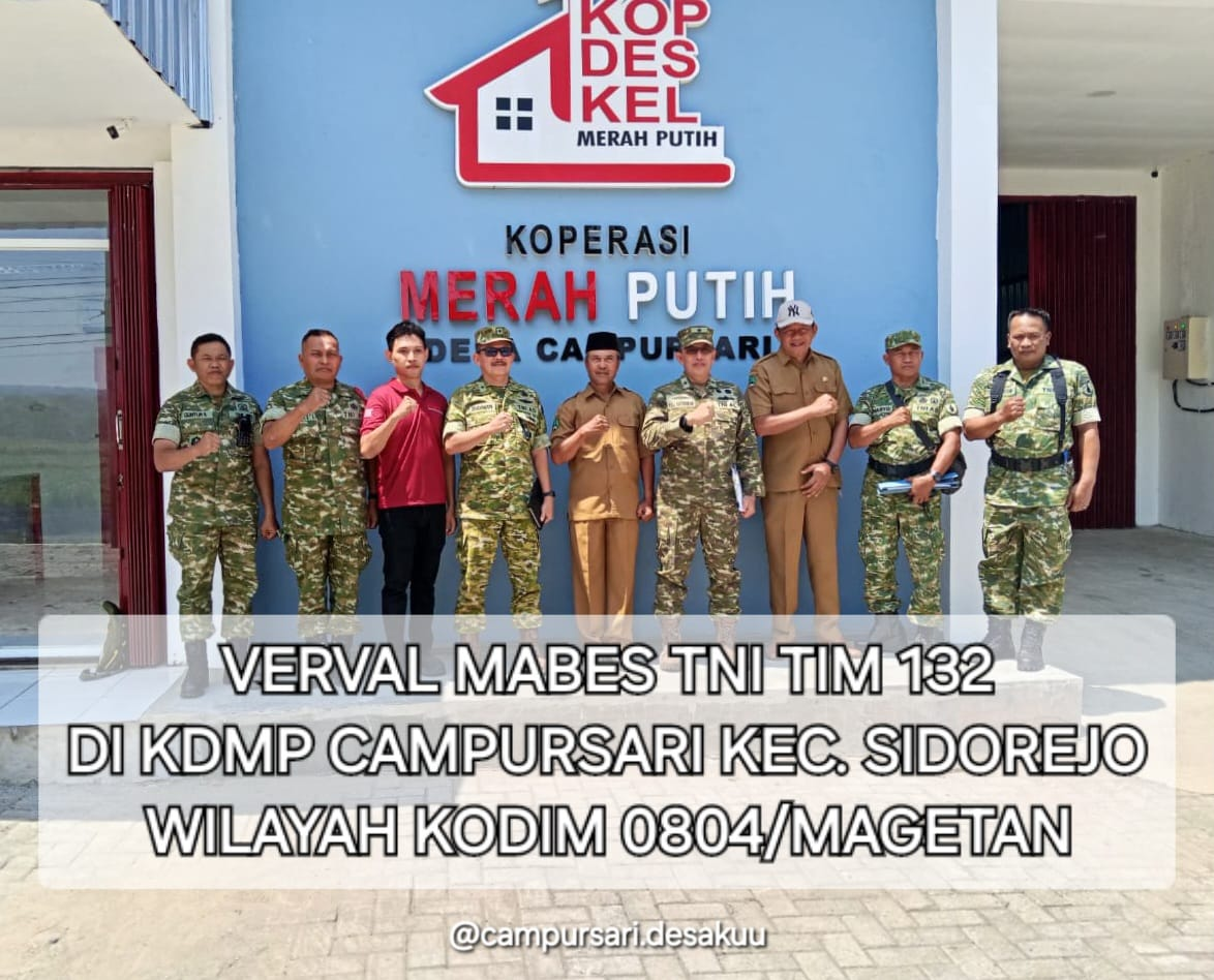 VERVAL KDMP CAMPURSARI 2026