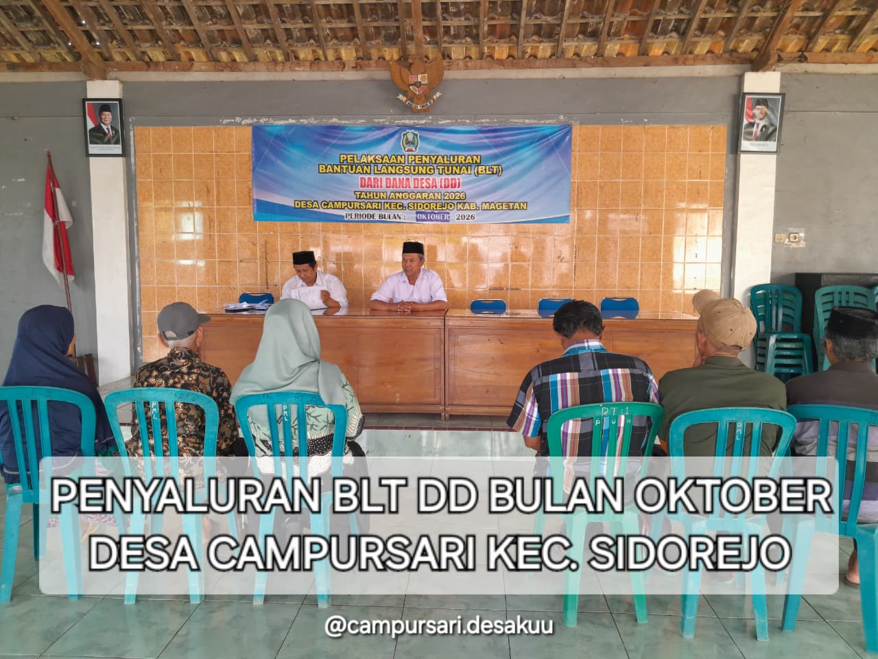 PENYALURAN BLT DD BULAN OKTOBER 2026